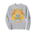 Boho Gemini Zodiac Floral Sweatshirt - Graphic Print Men Women - T-Shirt, Sweatshirt, Hoodie