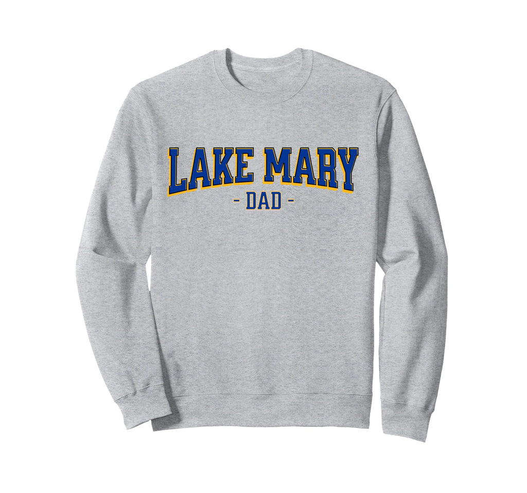 Lake Mary Florida Baseball Dad Lovers Sweatshirt - Graphic Print Men Women - T-Shirt, Sweatshirt, Hoodie