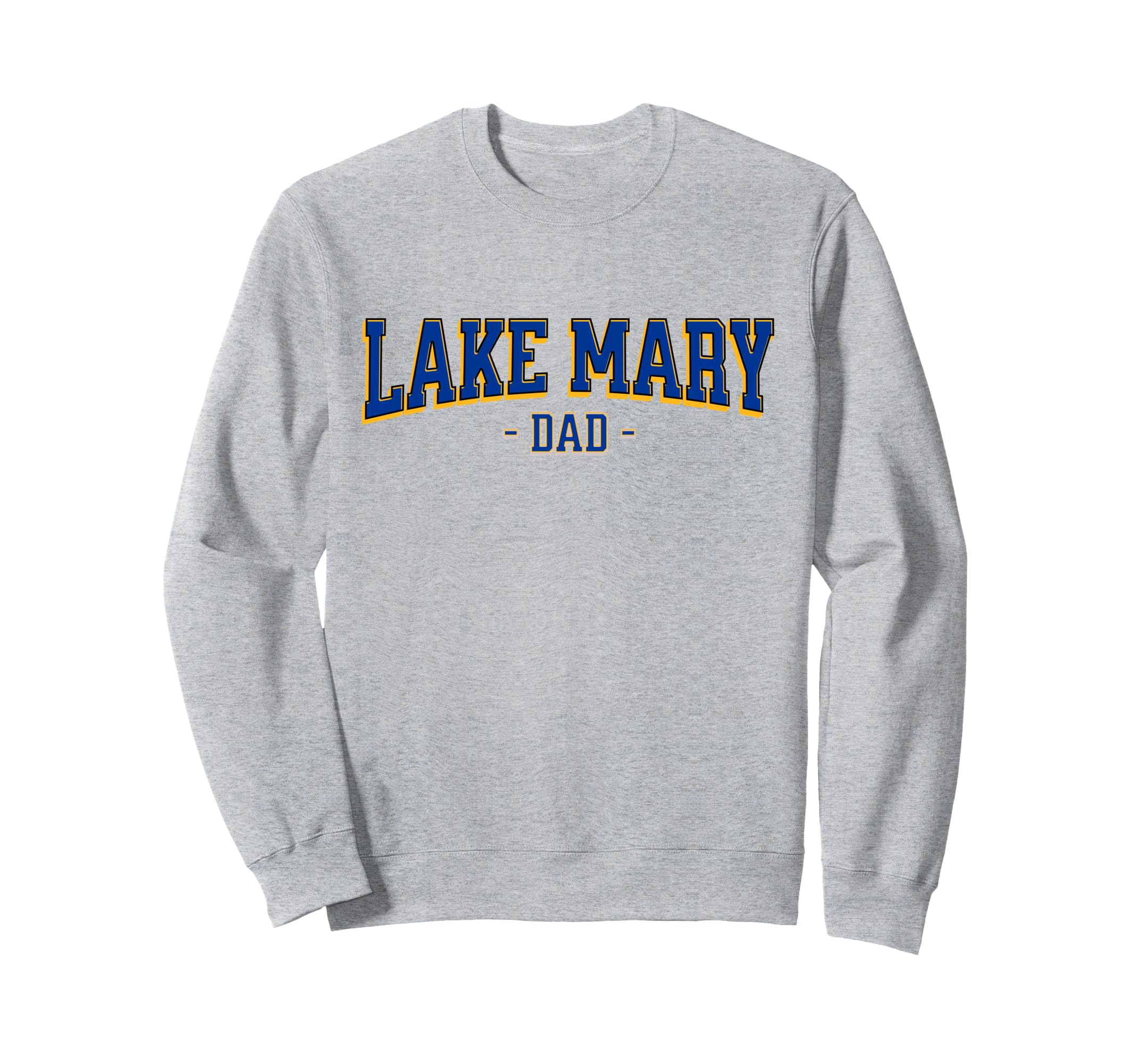 Lake Mary Florida Baseball Dad Lovers Sweatshirt - Graphic Print Men Women - T-Shirt, Sweatshirt, Hoodie