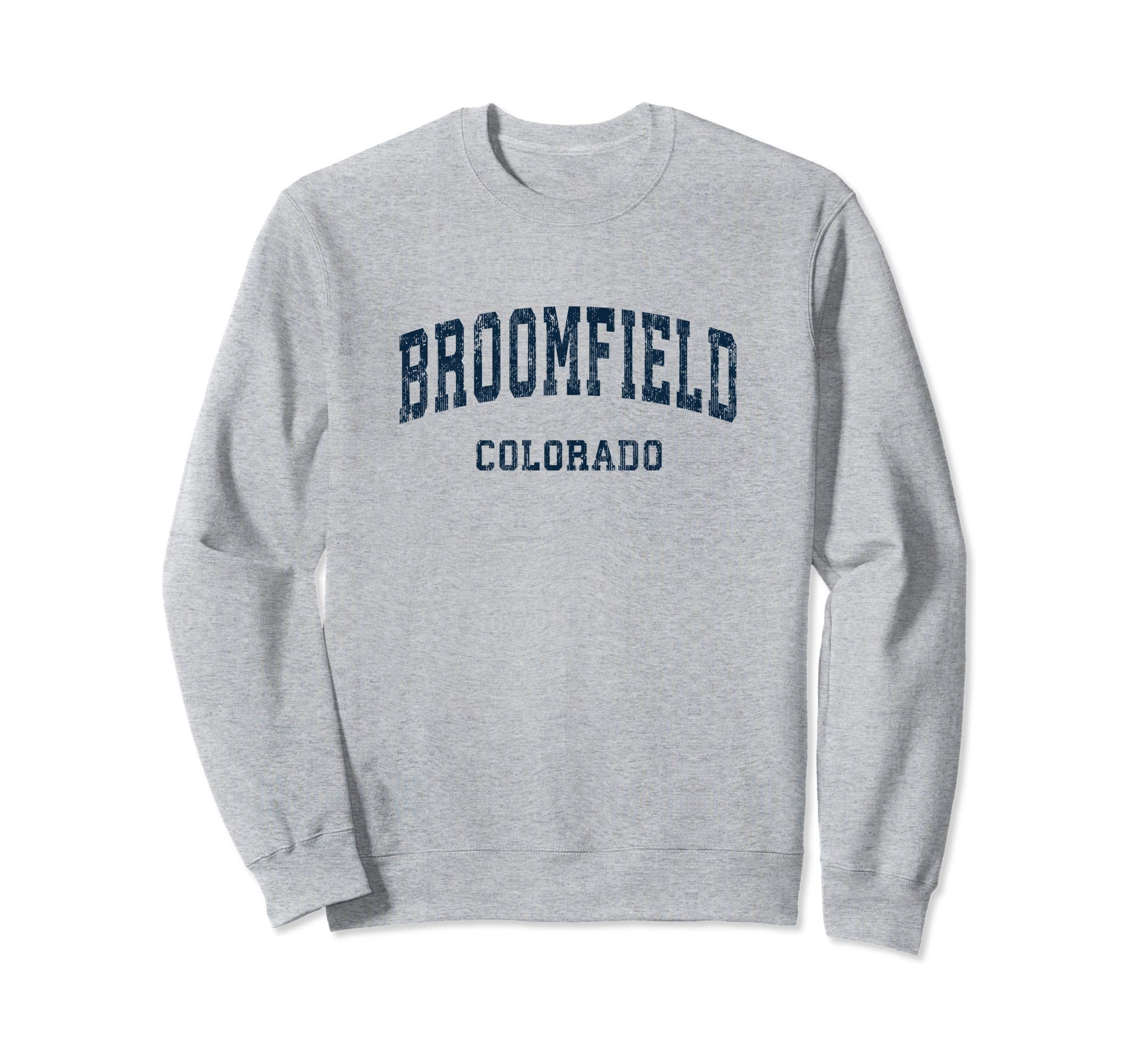 Broomfield Colorado Co Varsity Sweatshirt - Trendy Graphic Men Women - T-Shirt, Sweatshirt, Hoodie