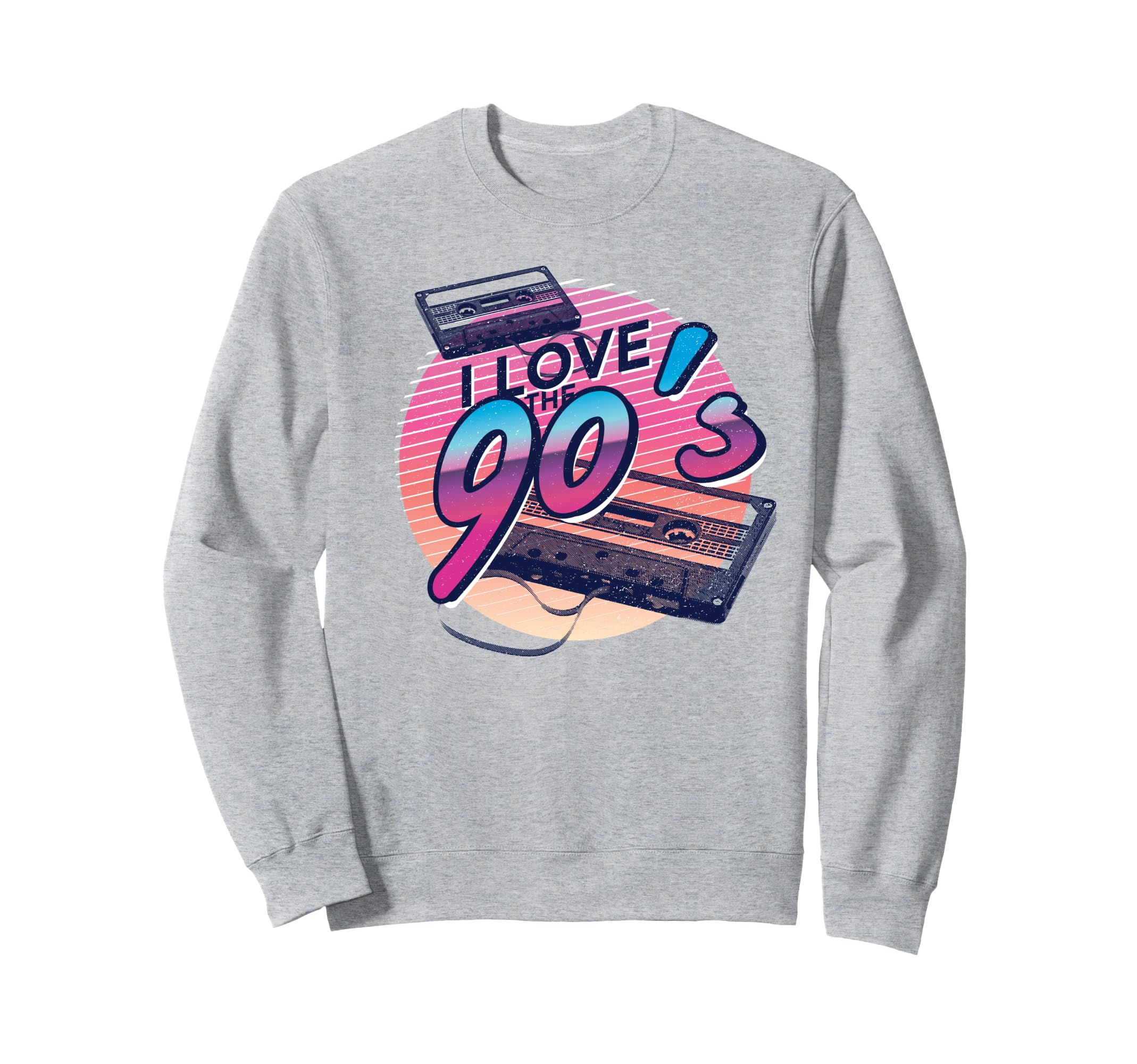 I Love 90S Cassette Tape 90S Nostalgia Sweatshirt - Graphic Print Men Women - T-Shirt, Sweatshirt, Hoodie