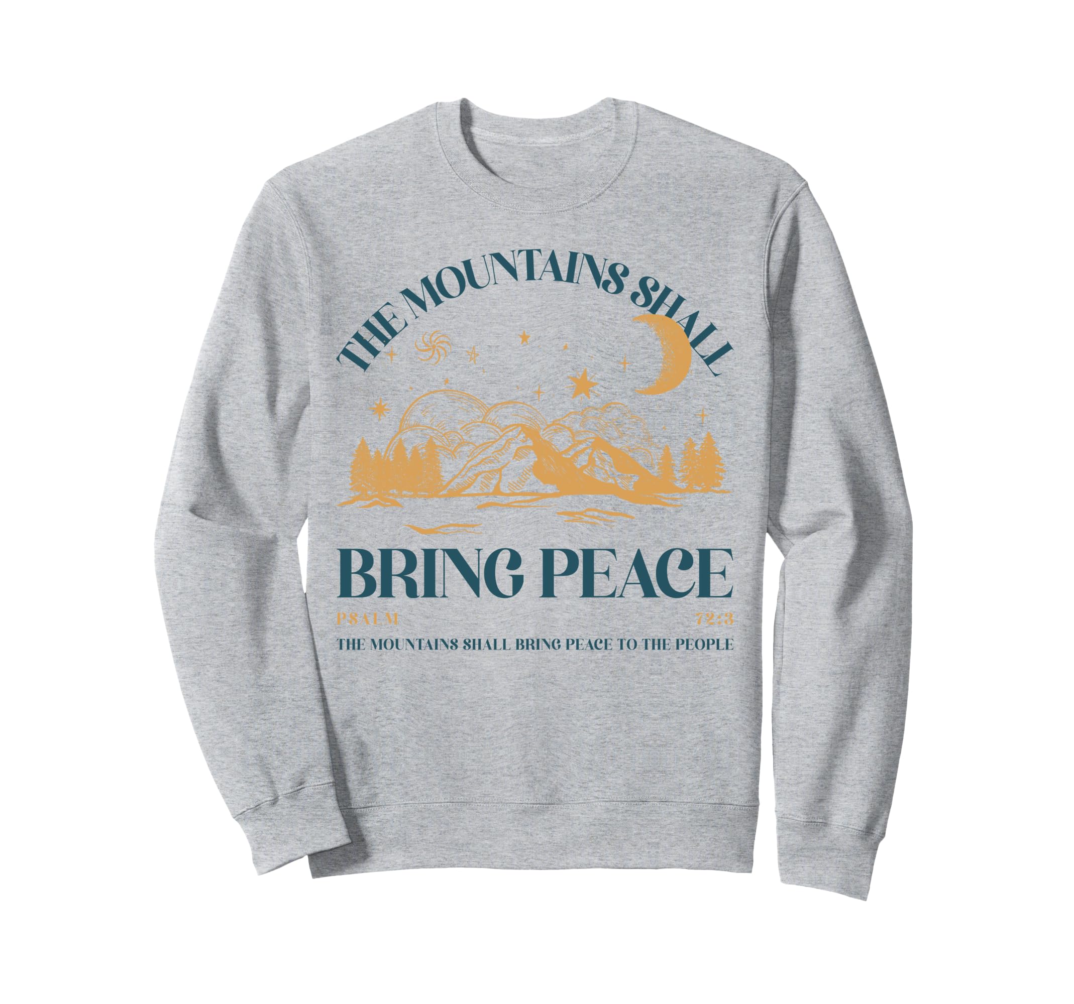Boho Christian Camping Autumn Sweatshirt - Fun Novelty Design for Adults - T-Shirt, Sweatshirt, Hoodie