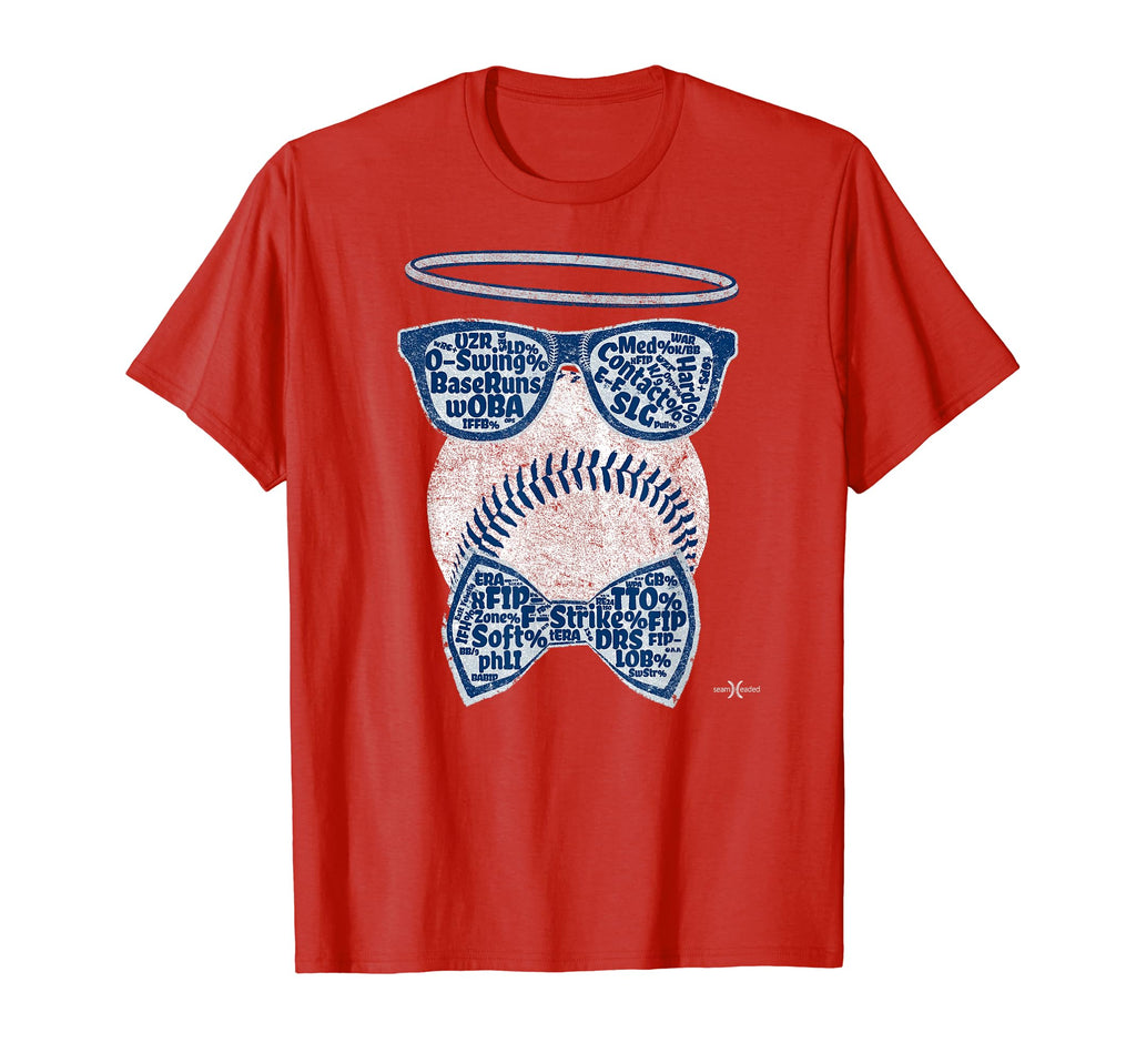 Sabermetrics Angel Stat Geek T-Shirt - Aesthetic Graphic for Adults - T-Shirt, Sweatshirt, Hoodie