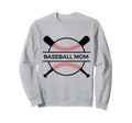 Baseball Mom Sweatshirt - Casual Everyday Wear Unisex - T-Shirt, Sweatshirt, Hoodie