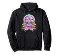 Kawaii Pastel Goth Creepy Skull Octopus Hoodie - Fun Novelty Design Unisex - T-Shirt, Sweatshirt, Hoodie