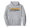 Los Angeles Stripes 70S Typography Hoodie - Graphic Print Unisex - T-Shirt, Sweatshirt, Hoodie