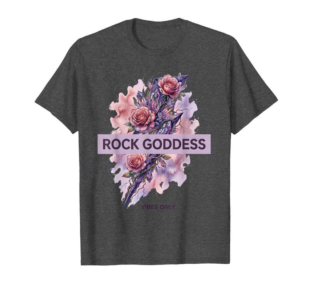Rock Goddess Vibes Only Womens Music T-Shirt - Novelty Apparel Unisex - T-Shirt, Sweatshirt, Hoodie