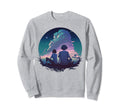 Vaporwave Anime Couple Japanese Sweatshirt - Graphic Print Men Women - T-Shirt, Sweatshirt, Hoodie