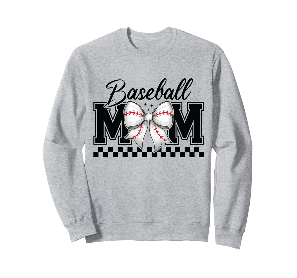 Baseball Mama Sports Mom Sweatshirt - Casual Everyday Wear Men Women - T-Shirt, Sweatshirt, Hoodie