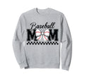Baseball Mama Sports Mom Sweatshirt - Casual Everyday Wear Men Women - T-Shirt, Sweatshirt, Hoodie