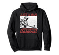 Pitcher Baseball Player Just Who Hoodie - Casual Everyday Wear Unisex - T-Shirt, Sweatshirt, Hoodie