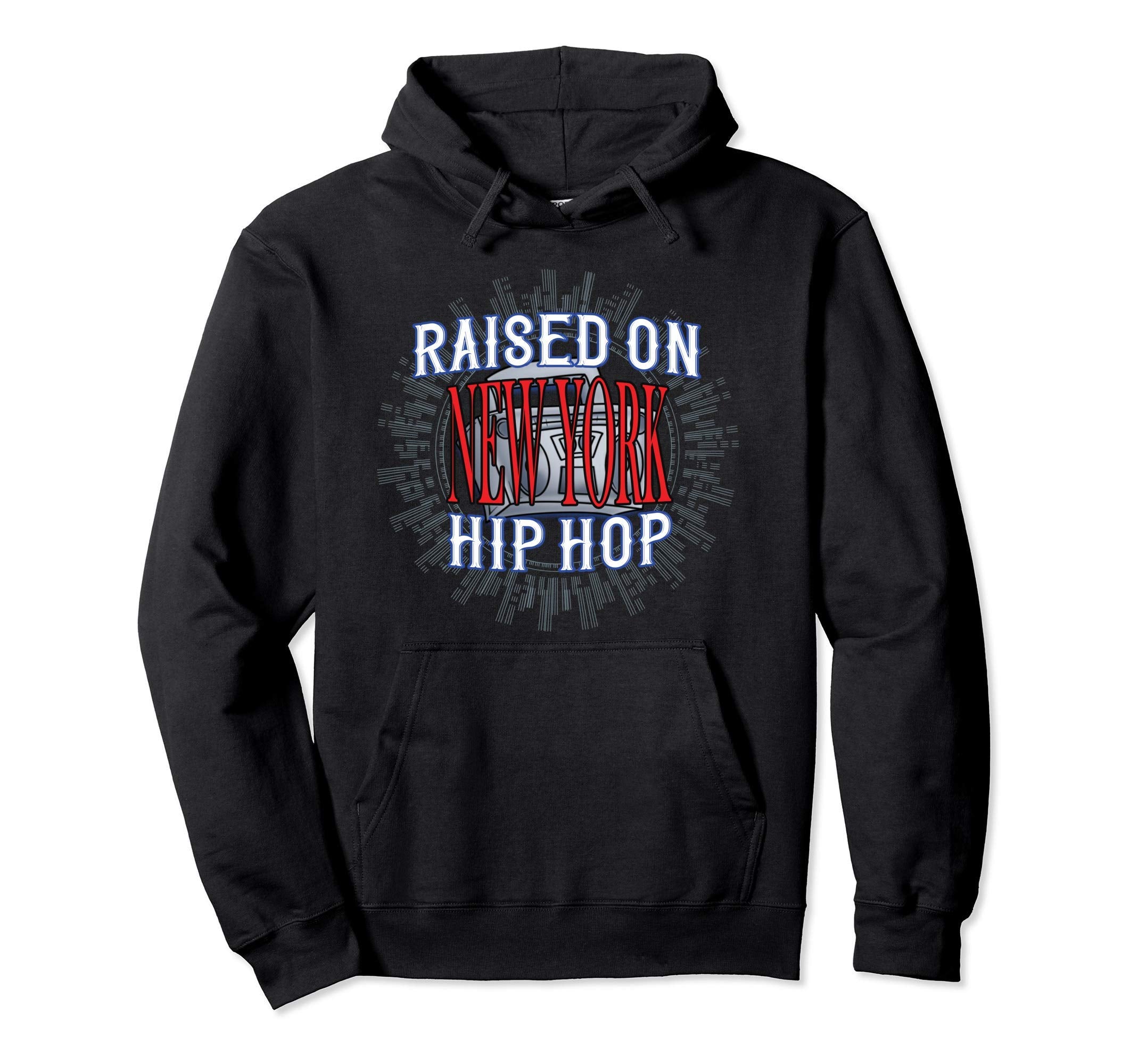 Boombox Ghetto Blaster Rap R B Old Hoodie - Fun Novelty Design for Adults - T-Shirt, Sweatshirt, Hoodie