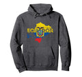 Ecuadorian Map And Flag Souvenir Hoodie - Unique Graphic Men Women - T-Shirt, Sweatshirt, Hoodie