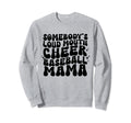 Somebodys Loud Mouth Baseball Mama Groovy Sweatshirt - Graphic Print Unisex - T-Shirt, Sweatshirt, Hoodie