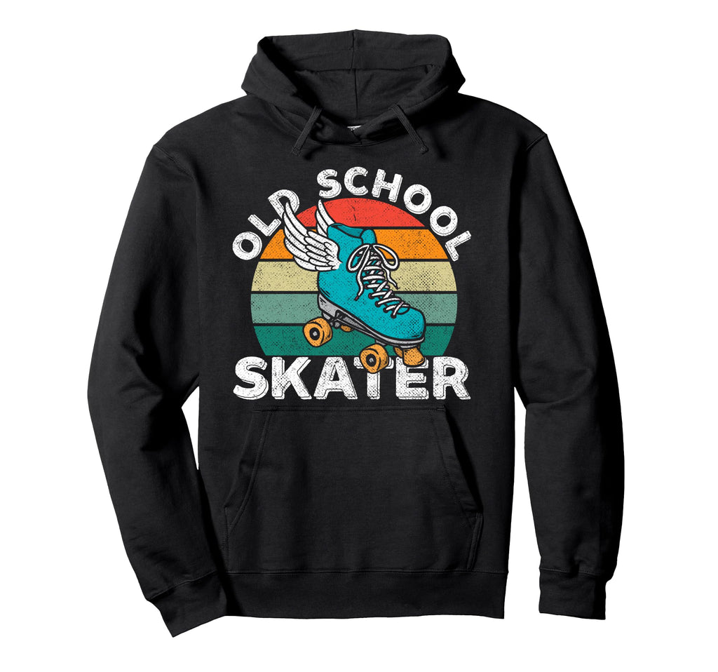 Roller Skating Skate 1970S Old Hoodie - Custom Art Print Men Women - T-Shirt, Sweatshirt, Hoodie