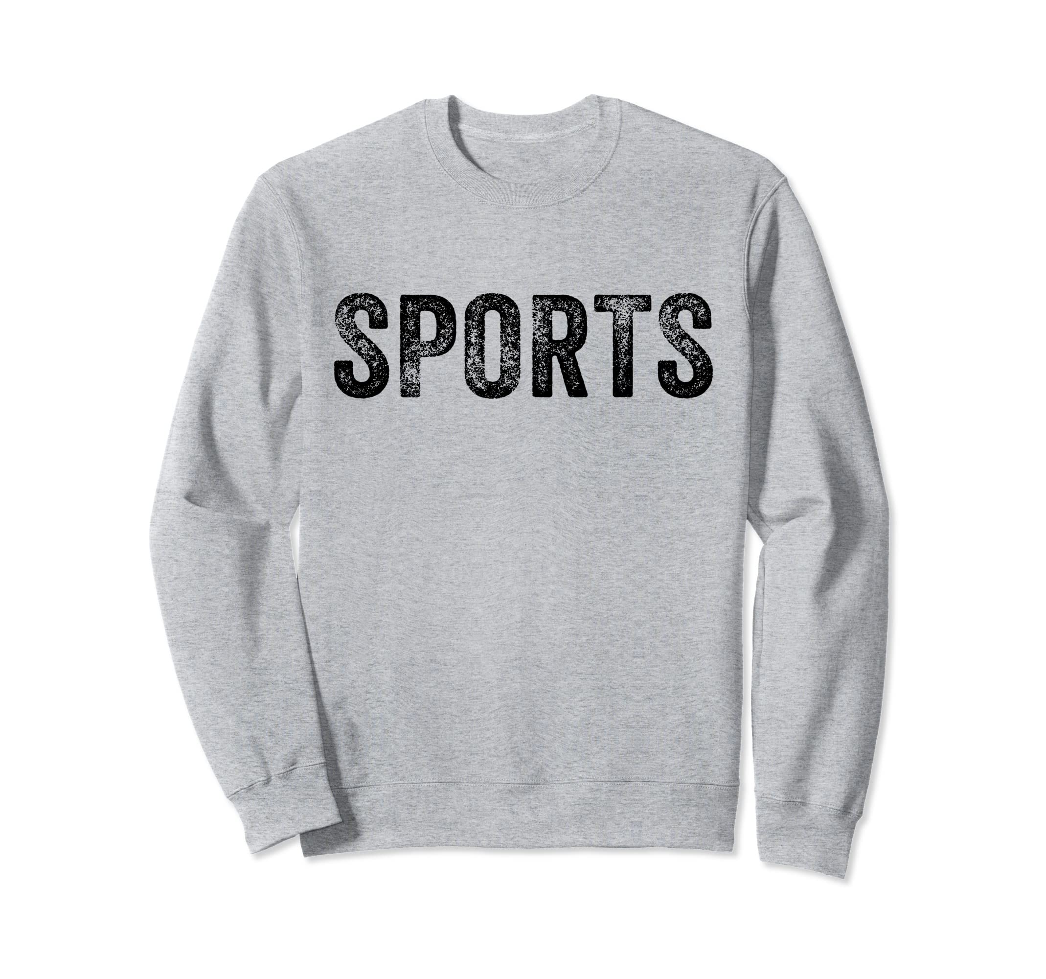 Sports Sport Fan Distressed Sweatshirt - Unique Graphic Unisex - T-Shirt, Sweatshirt, Hoodie