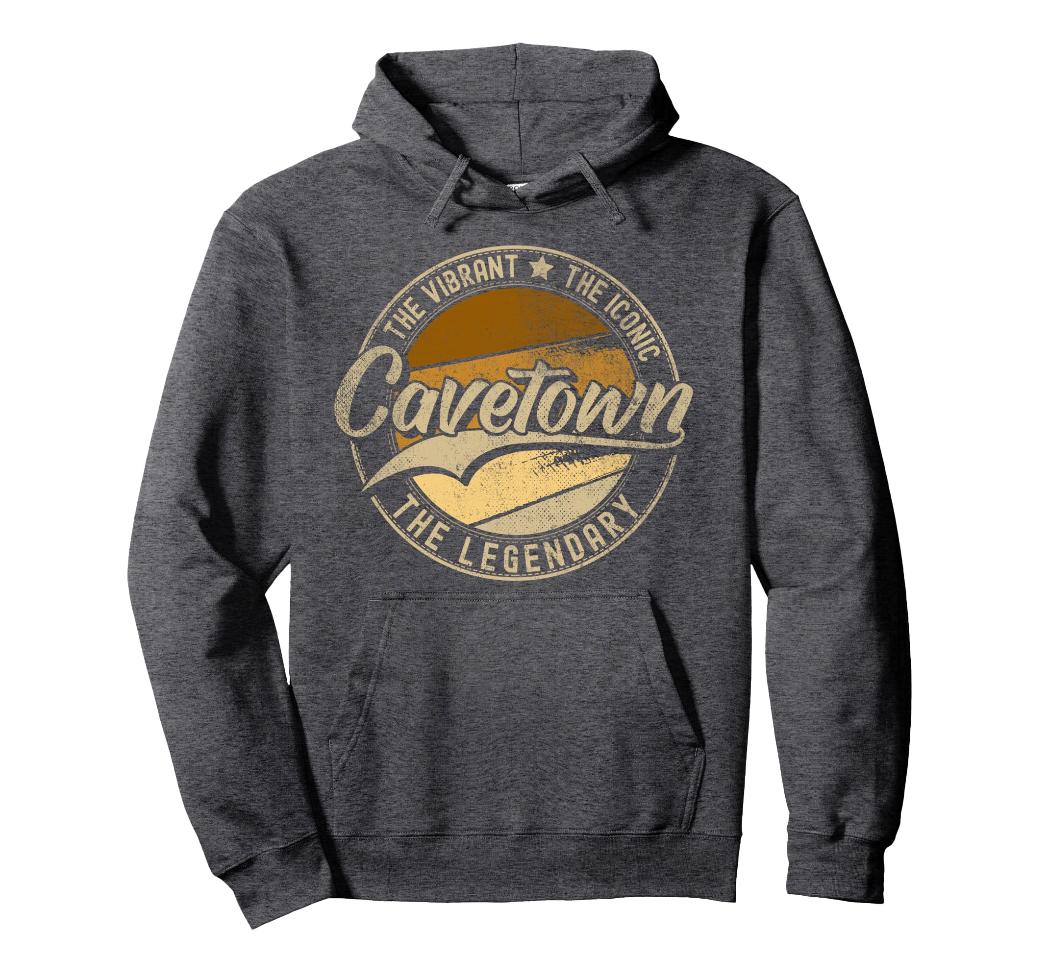 Cavetown Md Maryland Distressed Hoodie - Trendy Graphic for Adults - T-Shirt, Sweatshirt, Hoodie