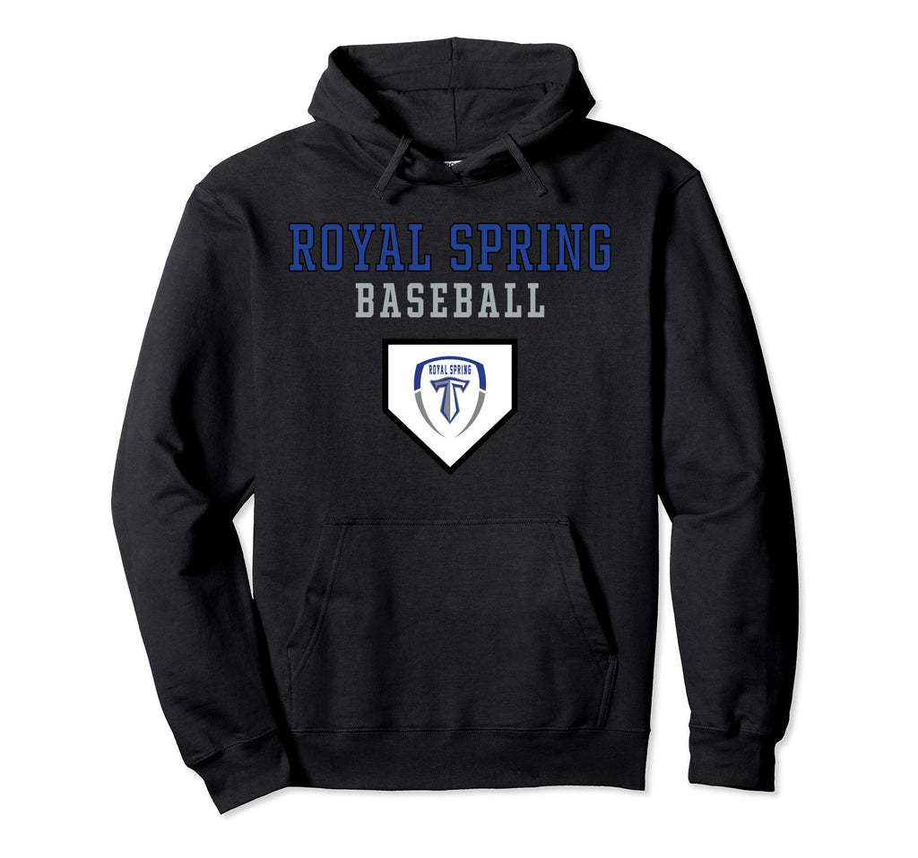 Royal Spring Middle School Baseball Hoodie - Novelty Apparel Men Women - T-Shirt, Sweatshirt, Hoodie