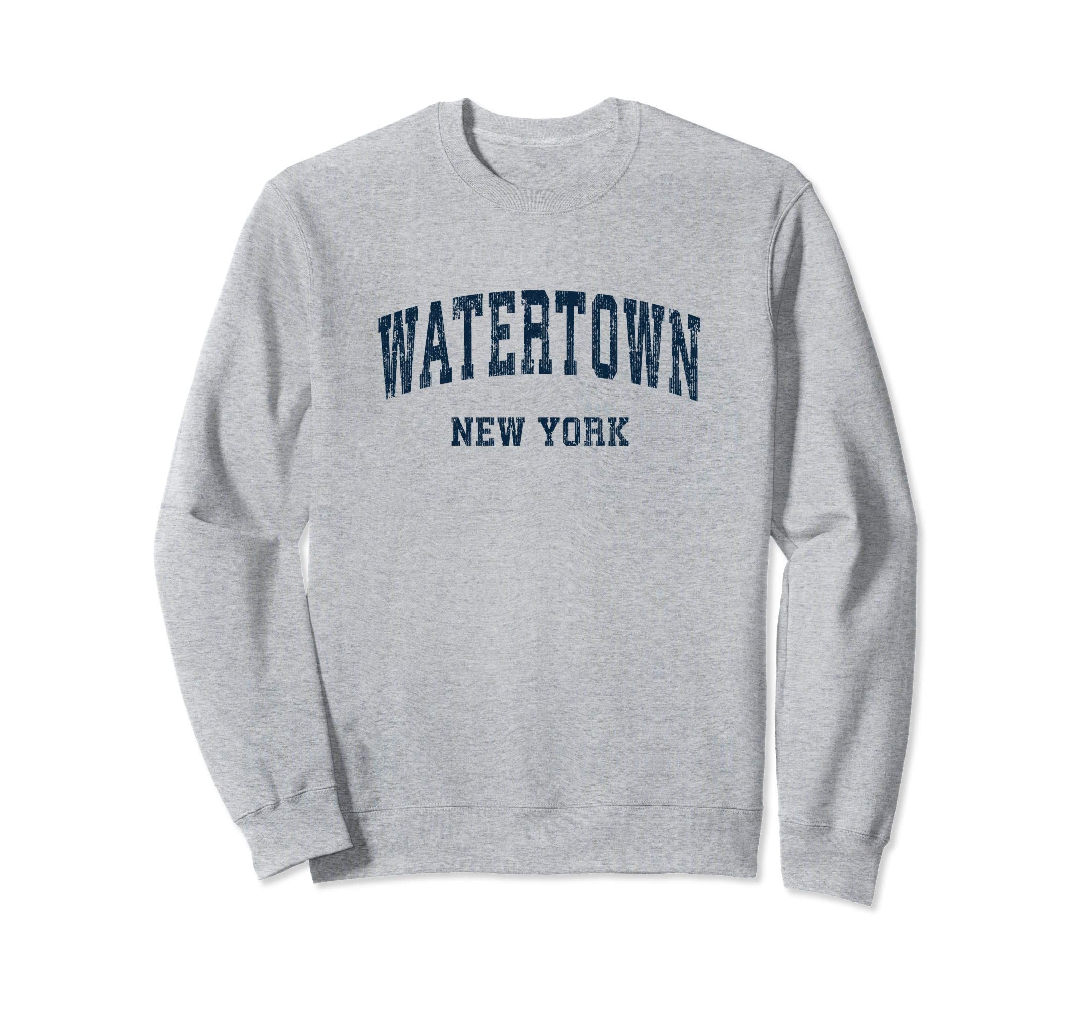 Watertown New York Ny Varsity Sports Sweatshirt - Trendy Graphic Unisex - T-Shirt, Sweatshirt, Hoodie