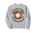 Proud Baseball Grandma Heart Sweatshirt - Streetwear Style Men Women - T-Shirt, Sweatshirt, Hoodie