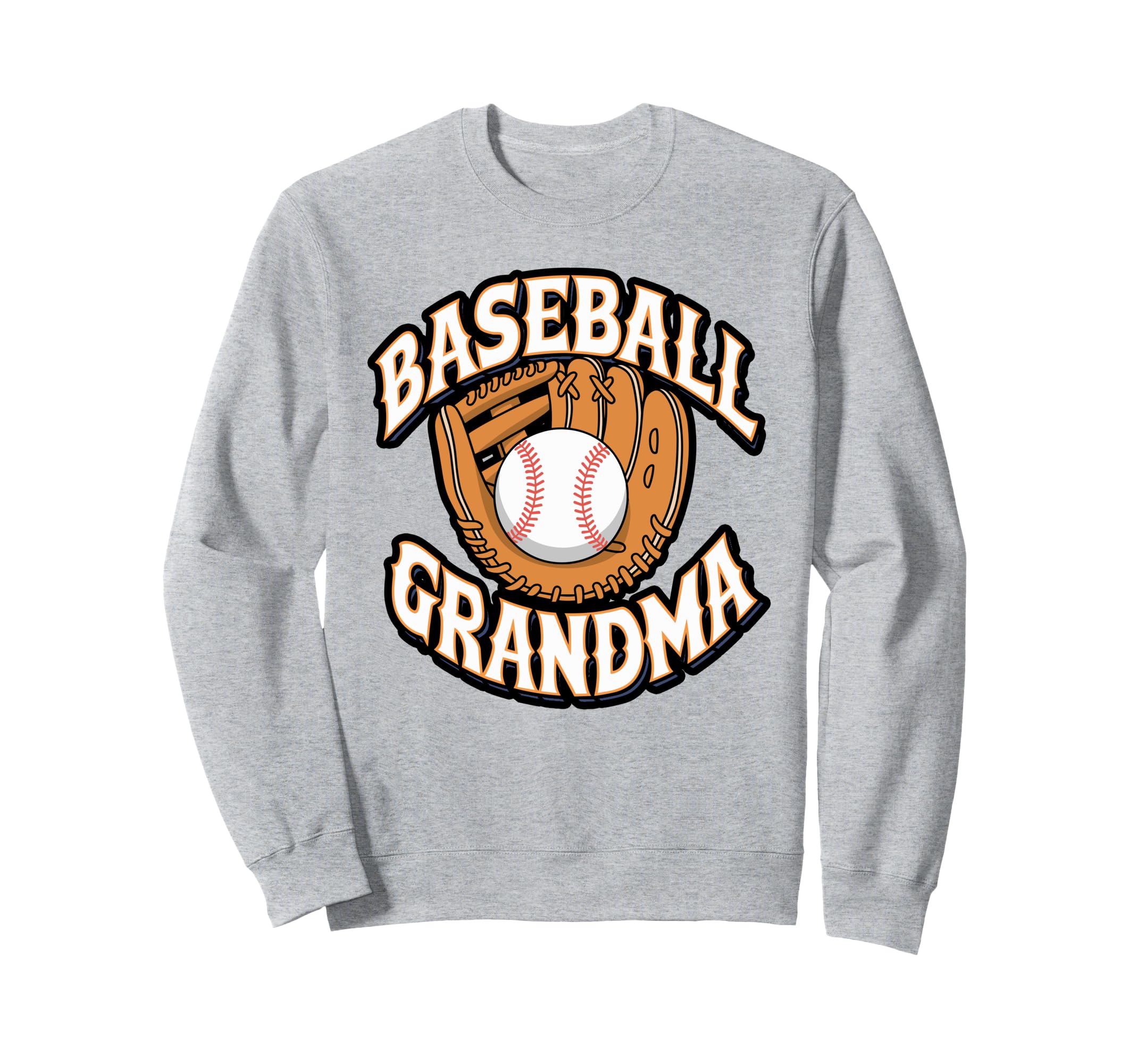 Proud Baseball Grandma Heart Sweatshirt - Streetwear Style Men Women - T-Shirt, Sweatshirt, Hoodie
