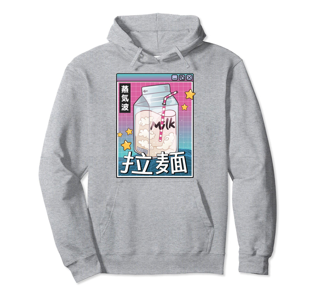 Milk Carton Digital Japan 80S Otaku Hoodie - Unique Graphic Men Women - T-Shirt, Sweatshirt, Hoodie