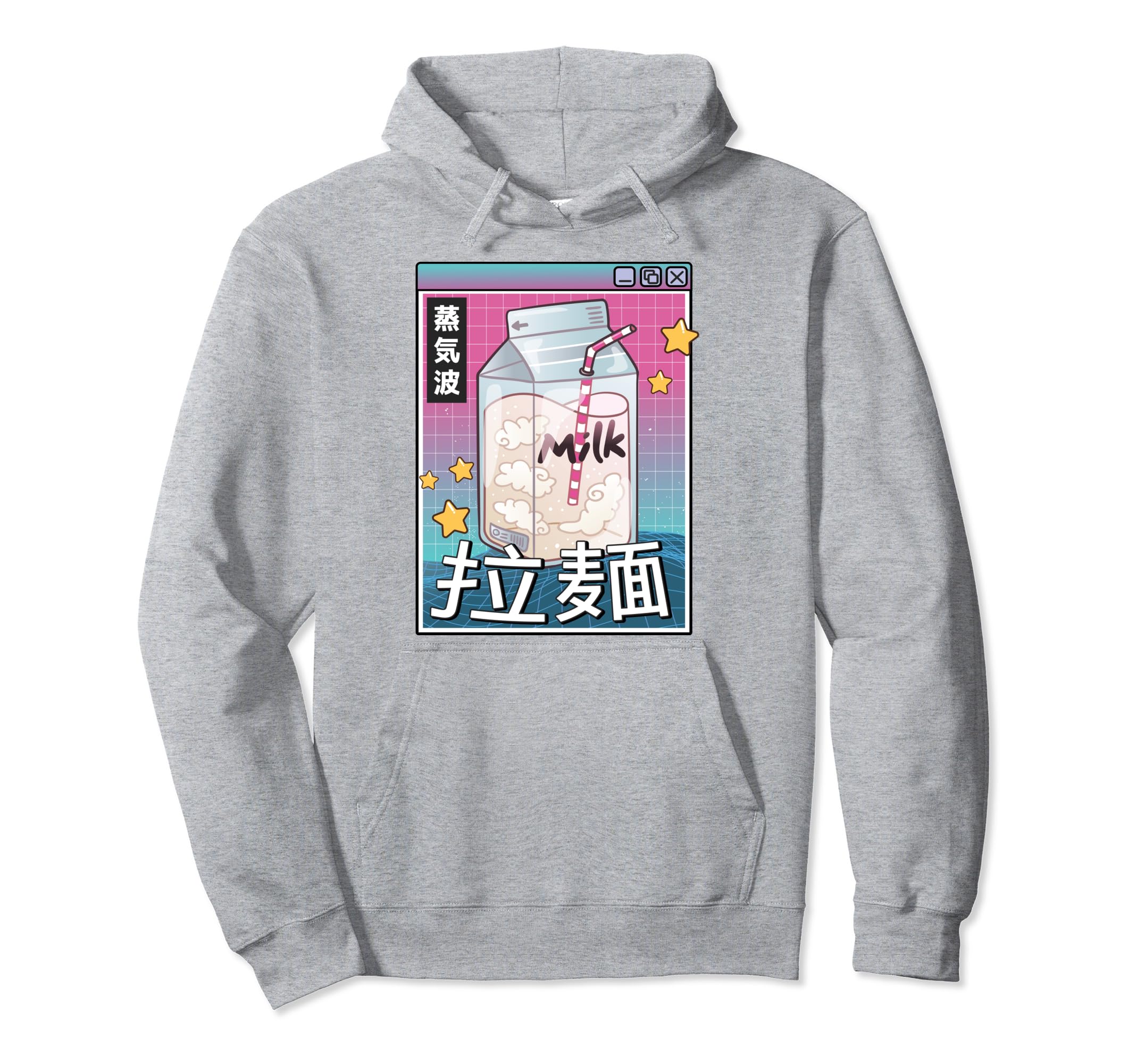 Milk Carton Digital Japan 80S Otaku Hoodie - Unique Graphic Men Women - T-Shirt, Sweatshirt, Hoodie