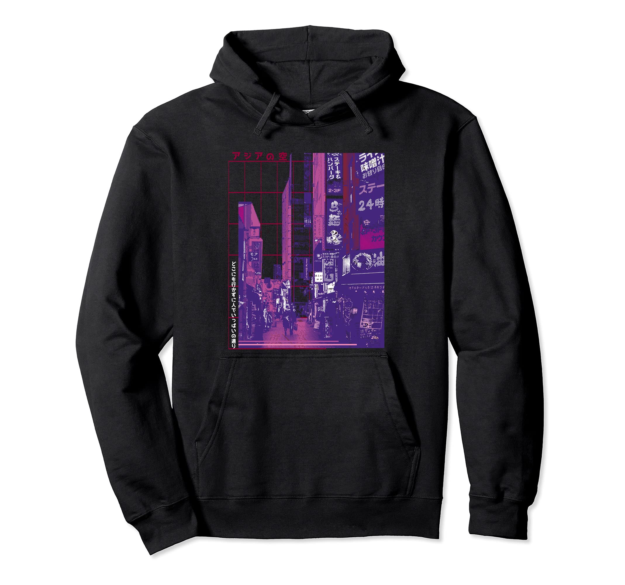 90S Lofi Tokyo Japanese City Hoodie - Streetwear Style for Adults - T-Shirt, Sweatshirt, Hoodie