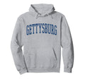 Varsity Grey Gettysburg Hoodie - Aesthetic Graphic for Adults - T-Shirt, Sweatshirt, Hoodie