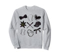 Softball Coquette Bow Softball Mom Sweatshirt - Novelty Apparel Men Women - T-Shirt, Sweatshirt, Hoodie