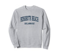 Rehoboth Beach Delaware De Varsity Sweatshirt - Fun Novelty Design Unisex - T-Shirt, Sweatshirt, Hoodie
