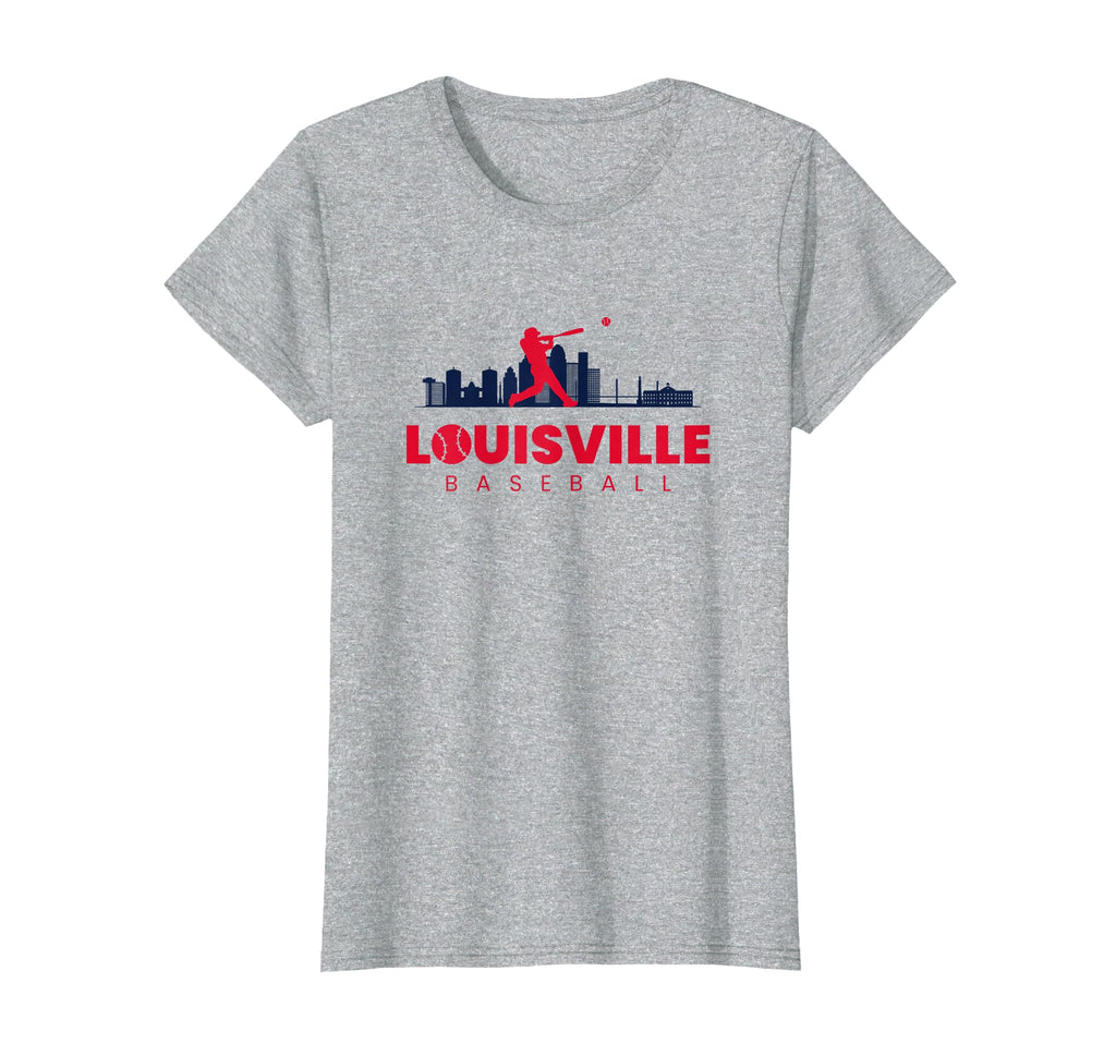 Louisville Baseball Minimalist Baseball T-Shirt - Unique Graphic Unisex - T-Shirt, Sweatshirt, Hoodie
