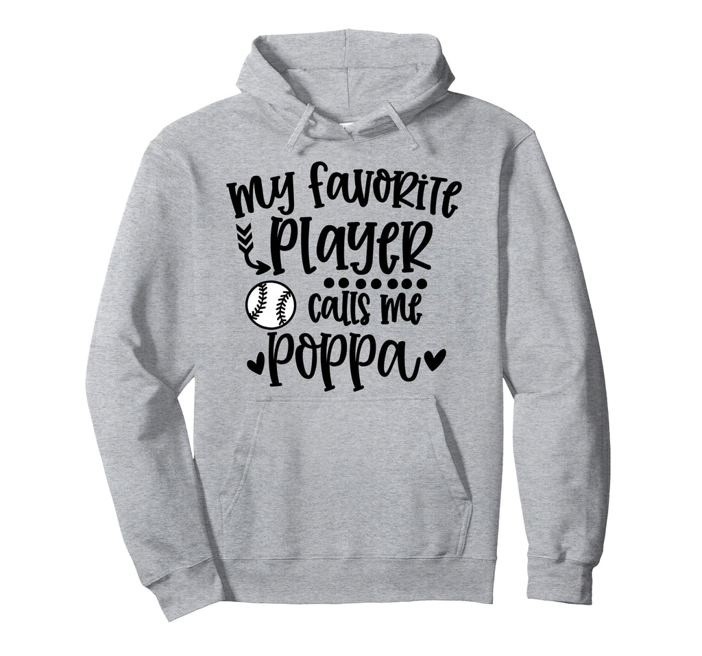 My Favorite Baseball Player Calls Me Hoodie - Trendy Graphic Men Women - T-Shirt, Sweatshirt, Hoodie