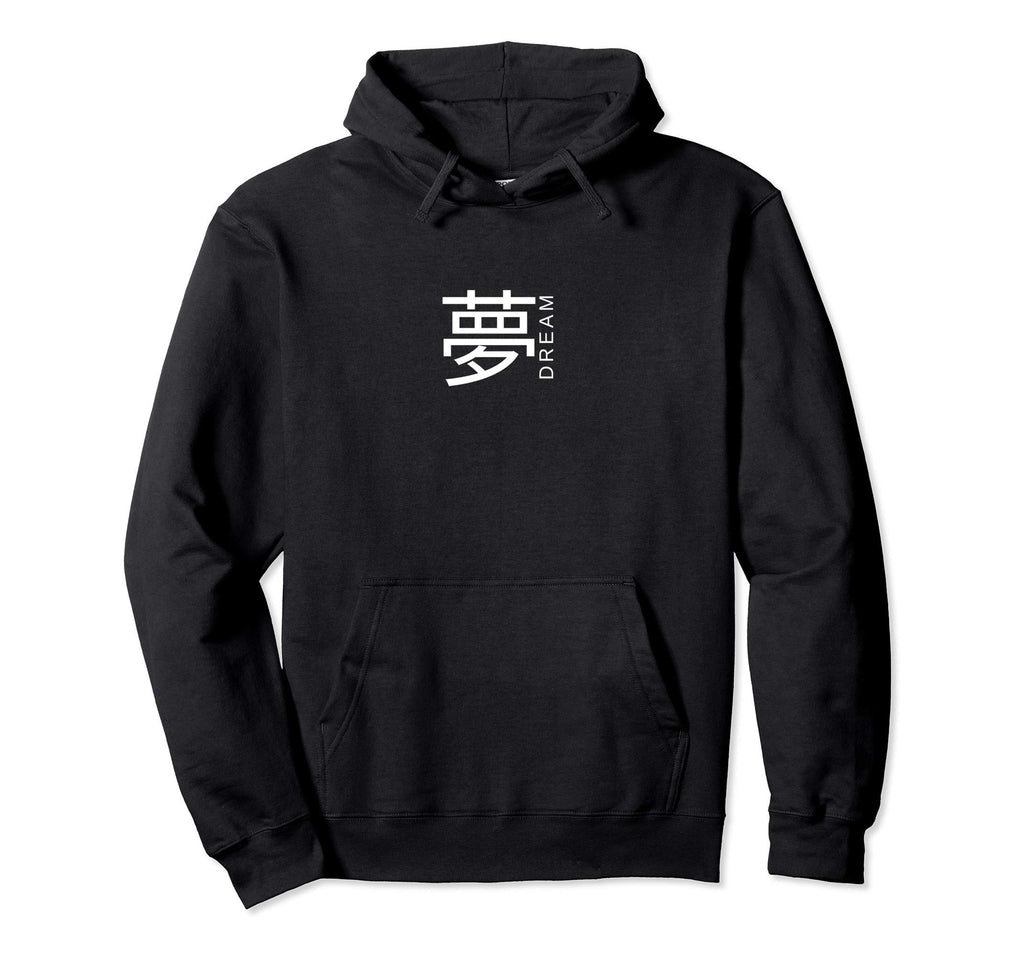 Aesthetic Dream Japanese Text Vaporwave Hoodie - Minimalist Print Unisex - T-Shirt, Sweatshirt, Hoodie