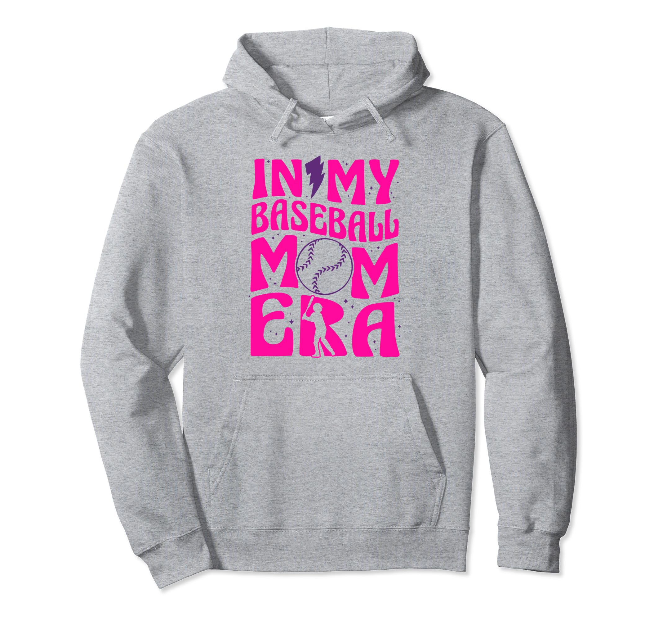 My Baseball Mom Era Hoodie - Custom Art Print for Adults - T-Shirt, Sweatshirt, Hoodie