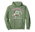 Shamrock And Roll Saint Patricks Day Rock Hoodie - Unique Graphic Unisex - T-Shirt, Sweatshirt, Hoodie
