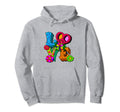 Flower Power Hippie Groovy Love Peace Hoodie - Trendy Graphic Men Women - T-Shirt, Sweatshirt, Hoodie