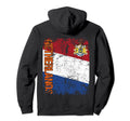 Netherlands Flag Distressed Hoodie - Aesthetic Graphic for Adults - T-Shirt, Sweatshirt, Hoodie