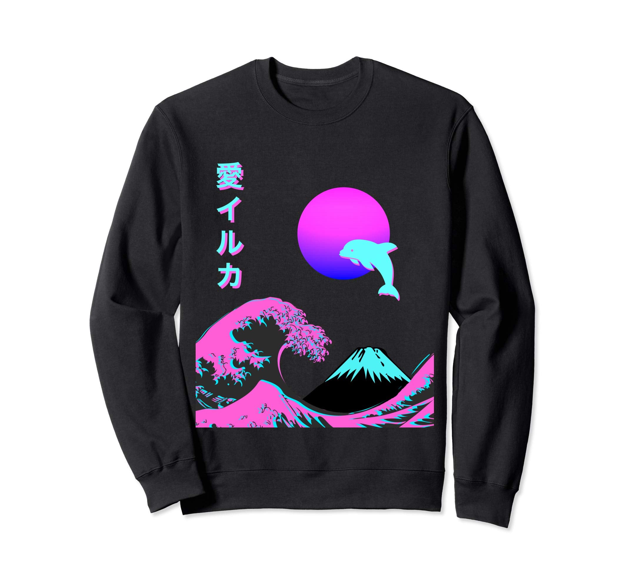 Iruka 005 Vaporwave Aesthetic Sweatshirt - Streetwear Style for Adults - T-Shirt, Sweatshirt, Hoodie