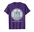 Brooklyn Bridge Distressed T-Shirt - Novelty Apparel Unisex - T-Shirt, Sweatshirt, Hoodie