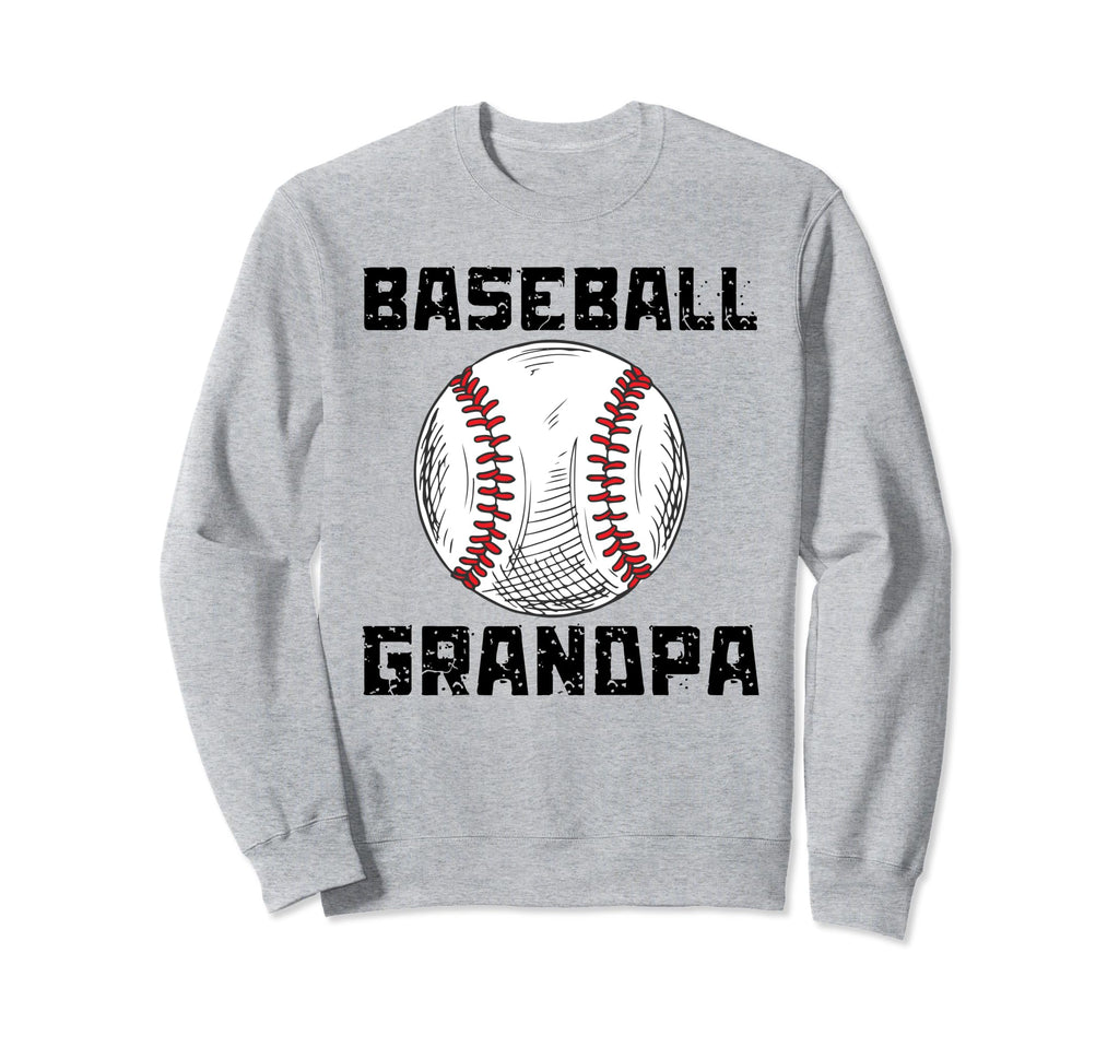 Baseball Grandpa Family Sweatshirt - Casual Everyday Wear Men Women - T-Shirt, Sweatshirt, Hoodie