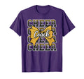 Yellow Funny Sport Loud Proud Cheer Coach T-Shirt - Unique Graphic Unisex - T-Shirt, Sweatshirt, Hoodie