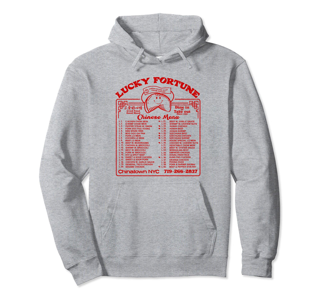 Aesthetic 90S Chinese Food Menu 80S Hoodie - Streetwear Style Men Women - T-Shirt, Sweatshirt, Hoodie