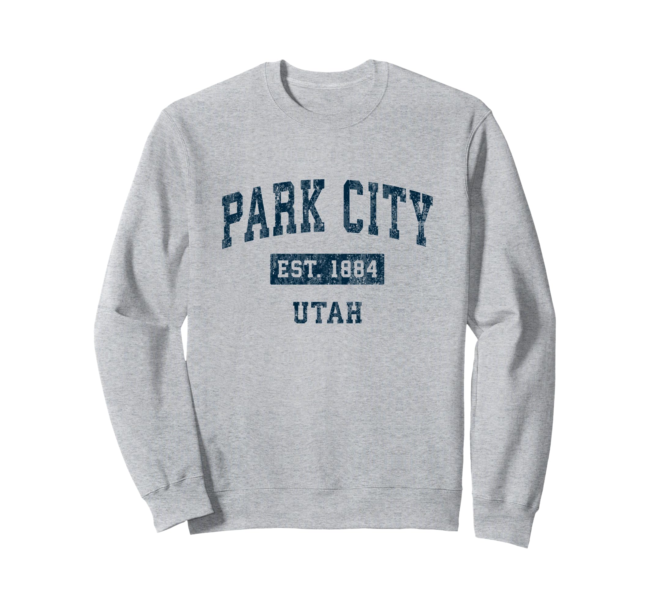 Park City Utah Ut Sports Navy Sweatshirt - Casual Everyday Wear Unisex - T-Shirt, Sweatshirt, Hoodie