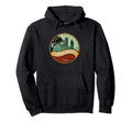Corpus Christi Texas Skyline Distressed Hoodie - Trendy Graphic Unisex - T-Shirt, Sweatshirt, Hoodie