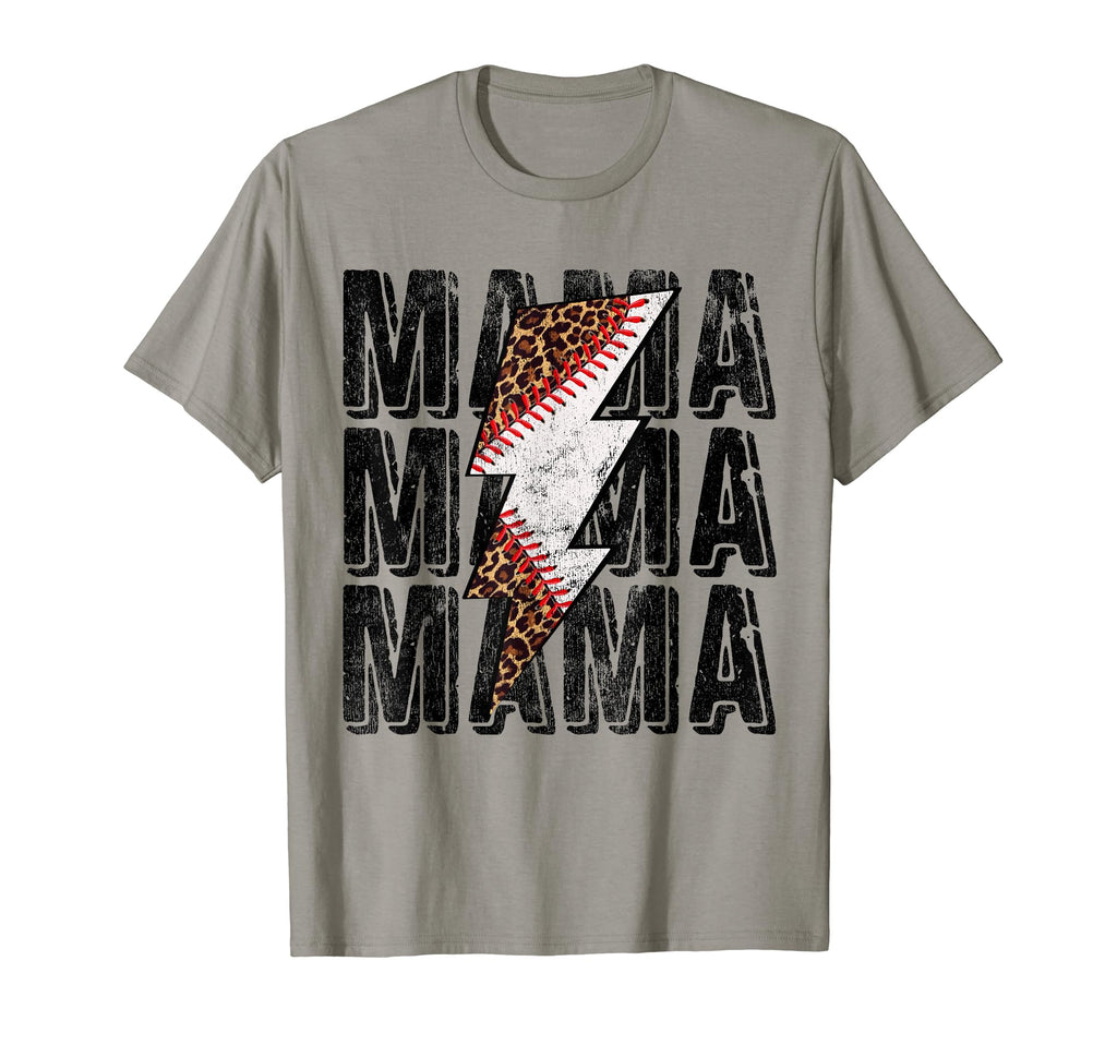 Mothers Day Baseball Leopard T-Shirt - Minimalist Print Unisex - T-Shirt, Sweatshirt, Hoodie