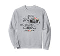 Just Who Loves Her Camera Sweatshirt - Streetwear Style Unisex - T-Shirt, Sweatshirt, Hoodie