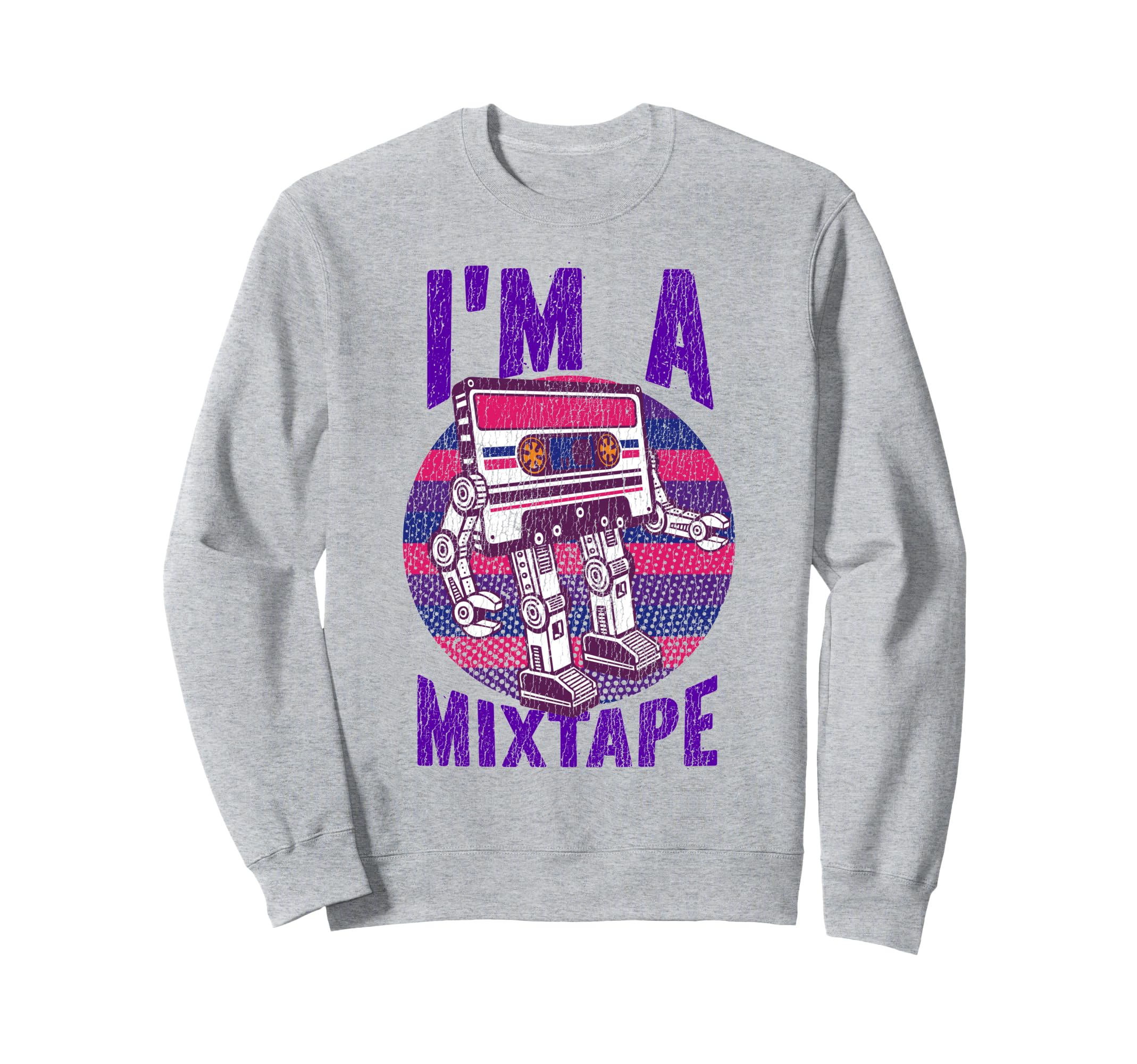 Bisexual Bi Pride Flag Tape Sweatshirt - Custom Art Print for Adults - T-Shirt, Sweatshirt, Hoodie
