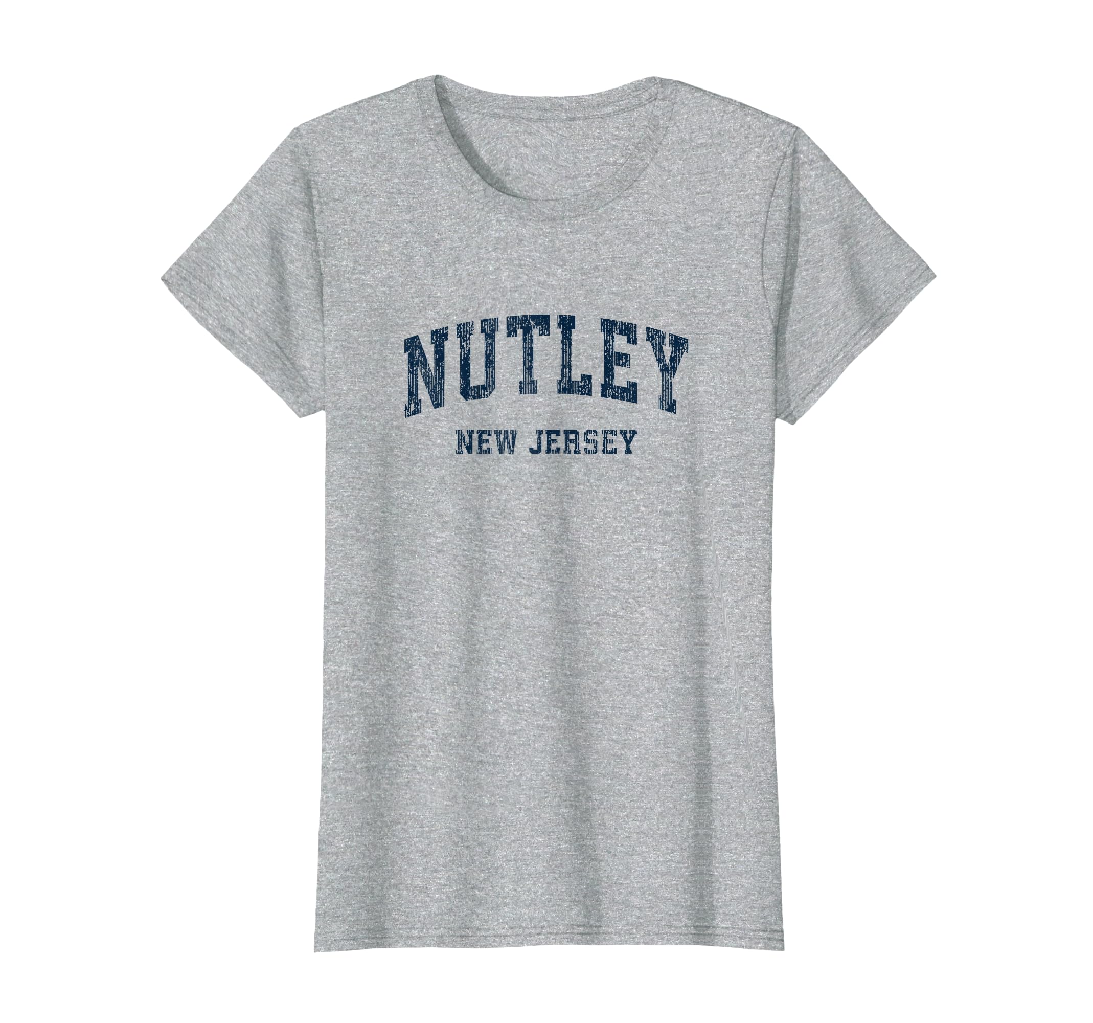 Nutley New Jersey Nj Varsity Sports Navy T-Shirt - Trendy Graphic Men Women - T-Shirt, Sweatshirt, Hoodie