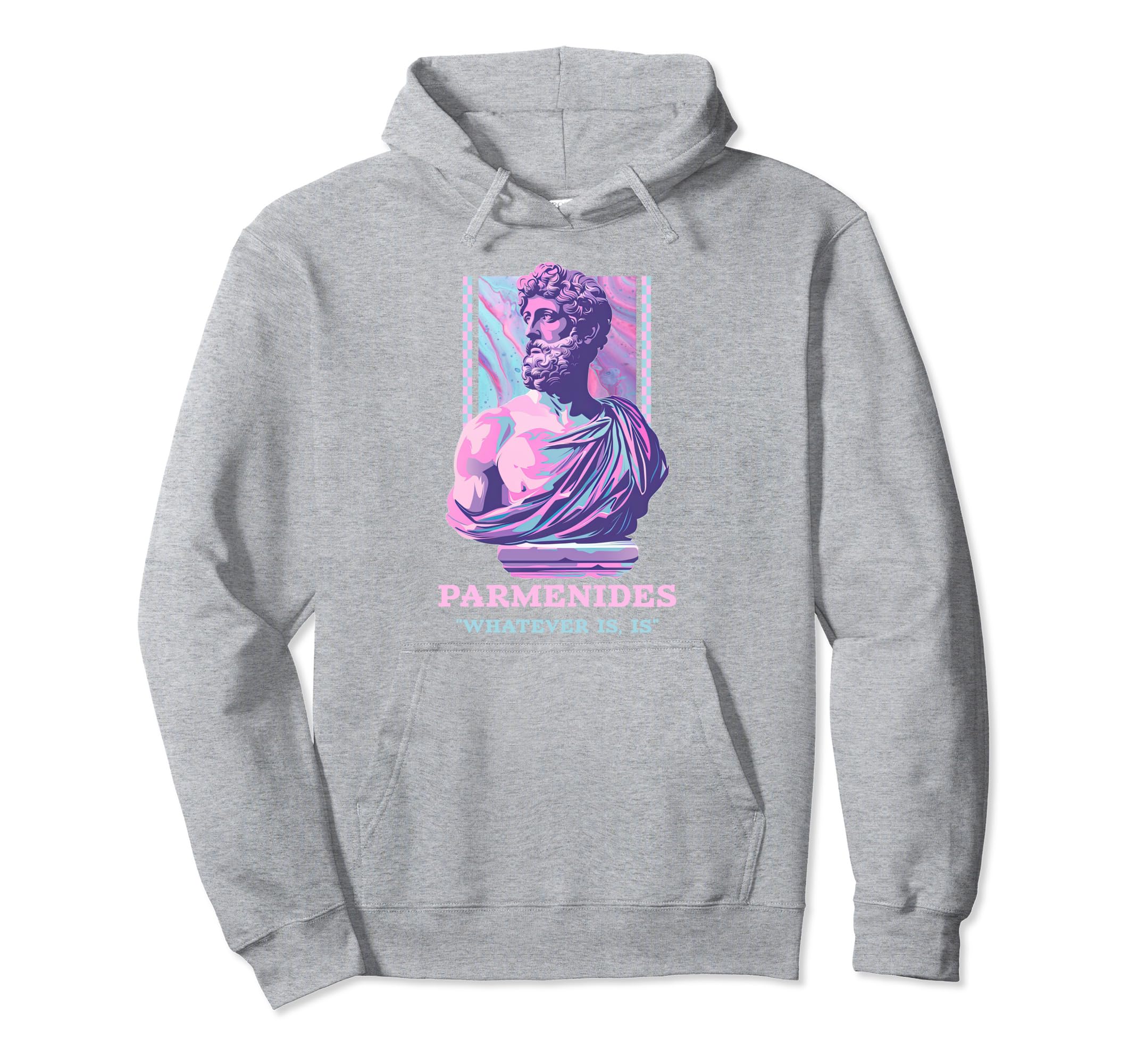Parmenides Stoic Philosophy Y2K Aesthetic Hoodie - Novelty Apparel Unisex - T-Shirt, Sweatshirt, Hoodie